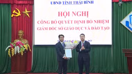Ông Nguyễn Ngọc Hà làm Giám đốc Sở Giáo dục và Đào tạo tỉnh Thái Bình