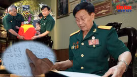 Lời hẹn với đồng đội chưa bao giờ khép lại