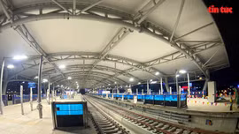 Ngắm kiến trúc độc đáo của nhà ga metro Tân Cảng