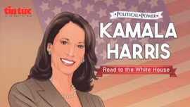 Kamala Harris và Tim Walz tạo sức hút mới trong loạt truyện 'Quyền lực Chính trị' của TidalWave Comics