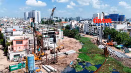 TP Hồ Chí Minh tăng tốc tiến độ thi công dự án rạch Xuyên Tâm 