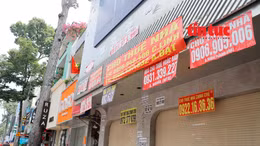 Mặt bằng cho thuê ở TP Hồ Chí Minh vẫn 'đìu hiu'