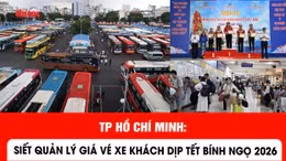 Siết quản lý giá vé xe khách dịp Tết Bính Ngọ 2026