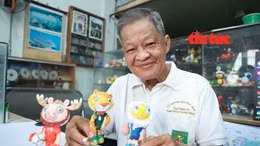 Độc đáo linh vật World Cup bằng vỏ trứng của thầy giáo U75