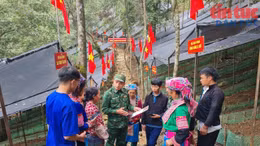 Khơi thông dòng chảy số nơi biên thùy