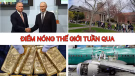 Tin tức TV: Giá vàng thế giới chạm mốc cao nhất mọi thời đại; Cuộc chiến thương mại Mỹ - Trung lan sang nhiều lĩnh vực mới