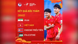 Đội tuyển U20 Việt Nam rơi vào bảng đấu khó tại vòng loại châu Á 2027