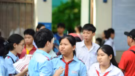 Thí sinh tự tin sau hai môn thi đầu tiên vào lớp 10 tại TP Hồ Chí Minh