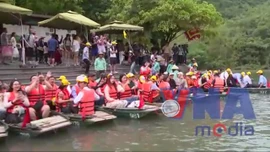 Ninh Bình thu hút lượng khách ấn tượng dịp nghỉ lễ 30/4