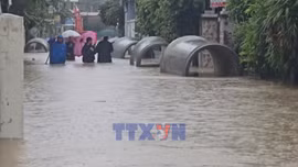 Khánh Hòa ứng cứu, tiếp tế cho người dân vùng ngập lụt