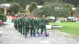 Ngày đầu trong quân ngũ của các tân binh Quảng Trị