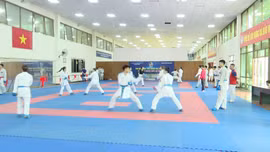 Đội tuyển Karate Việt Nam tích cực chuẩn bị cho ASIAD 20
