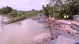 Khắc phục sạt lở nghiêm trọng ở đầu nguồn sông Tiền