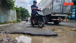 “Ổ voi”, “ổ gà” bủa vây đường Tân Thới Nhất 08.