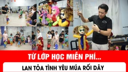 Mở lớp múa rối dây miễn phí cho trẻ em tại TP Hồ Chí Minh