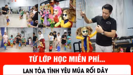 Mở lớp múa rối dây miễn phí cho trẻ em tại TP Hồ Chí Minh