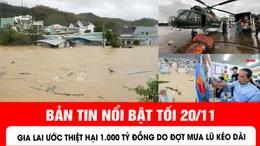 Gia Lai ước thiệt hại 1.000 tỷ đồng do đợt mưa lũ kéo dài