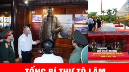 Tổng Bí thư Tô Lâm dâng hương tưởng nhớ Chủ tịch Hồ Chí Minh tại Nghệ An