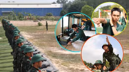 Gần 600 chiến sĩ mới Trung đoàn Gia Định vượt nắng, rèn ý chí.