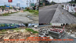 Dự án mở rộng Quốc lộ 13 đoạn qua Bình Dương cũ chậm tiến độ, người dân mong sớm tháo gỡ vướng mắc.