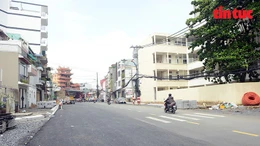 Dự án nâng cấp, mở rộng đường Chu Văn An đang tăng tốc về đích cuối năm 2025.