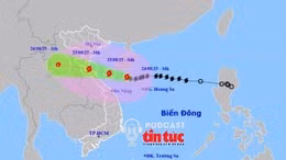 Bão số 5 có cường độ rất mạnh, tương đương bão Yagi năm 2024