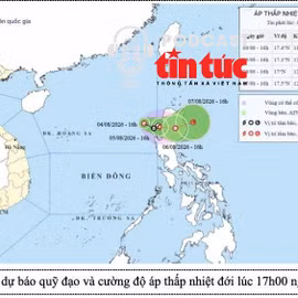 Áp thấp nhiệt đới trên biển Đông khả năng mạnh lên thành bão