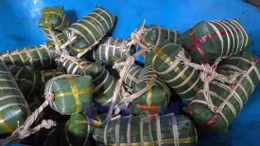 Đặc sản bánh tét Vĩnh Long khẳng định thương hiệu nhờ OCOP 