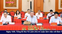 Thời sự 24h qua ảnh chiều 10/9 