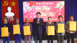 Chủ tịch nước Lương Cường thăm, chúc Tết tại An Giang