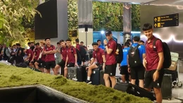 Đội tuyển U23 Việt Nam có mặt tại Indonesia, sẵn sàng bảo vệ ngôi vô địch U23 Đông Nam Á 2025 