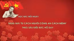 Học Bác mỗi ngày: Sáng mãi 'Tư cách người công an cách mệnh' theo sáu điều Bác Hồ dạy