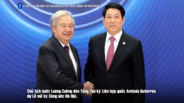 Một số hình ảnh Lễ mở ký Công ước Hà Nội