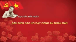 Học Bác mỗi ngày: Sáu điều Bác Hồ dạy Công an nhân dân