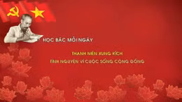 Học Bác mỗi ngày: Thanh niên xung kích tình nguyện vì cuộc sống cộng đồng