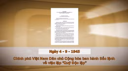 Khoảnh khắc và Sự kiện ngày 4/9