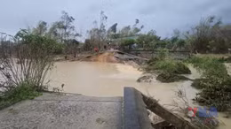 Người dân Gia Lai thiệt hại nặng nề sau vỡ đê Luật Lễ 