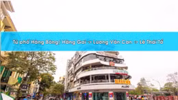 Thí điểm điều chỉnh giao thông Quảng trường Đông Kinh Nghĩa Thục