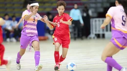 Đánh bại Philippines, futsal nữ Việt Nam lọt vào chung kết SEA Games 33
