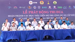 Hoàn thành dự án kéo điện ra Côn Đảo vào cuối năm 2025