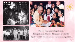 Thông điệp lịch sử: 'Trẻ em hôm nay, thế giới ngày mai'