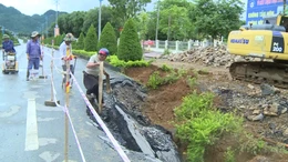 Lai Châu tập trung khắc phục hạ tầng giao thông bị hư hại