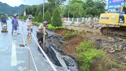 Lai Châu tập trung khắc phục hạ tầng giao thông bị hư hại