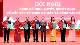 Tuyên Quang: Công bố Nghị quyết, Quyết định về sắp xếp tổ chức bộ máy