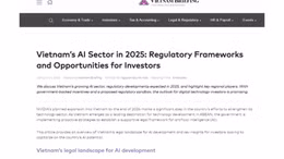 Việt Nam - Điểm đến quan trọng cho sự phát triển AI trong năm 2025