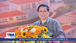 Đồng loạt khởi công các trường học tại các xã biên giới đất liền