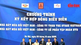 Lan tỏa giá trị văn hóa Việt qua ký kết hợp đồng nghệ thuật trị giá 21 tỷ đồng