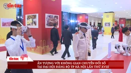 Ấn tượng với không gian chuyển đổi số tại Đại hội Đảng bộ TP Hà Nội