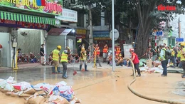 Sự cố trào bùn Metro Nhổn - Ga Hà Nội đã có trong tính toán dự phòng