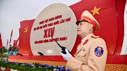 Giữ vững an ninh trật tự, an toàn giao thông phục vụ Đại hội XIV của Đảng